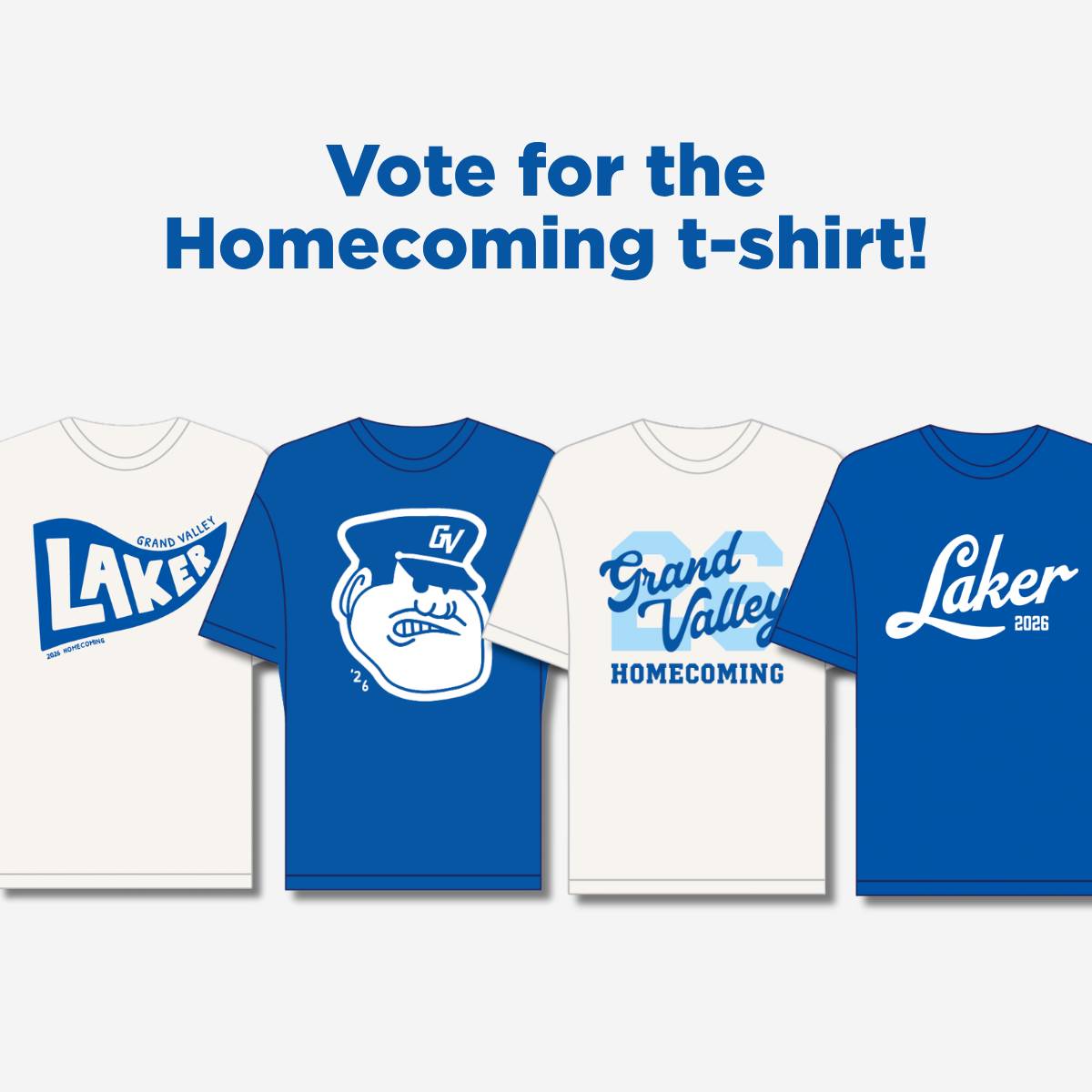 Vote for the Homecoming T-shirt